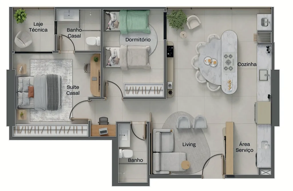Imagem Apartamento à venda no bairro Setor Bueno - Goiânia/GO