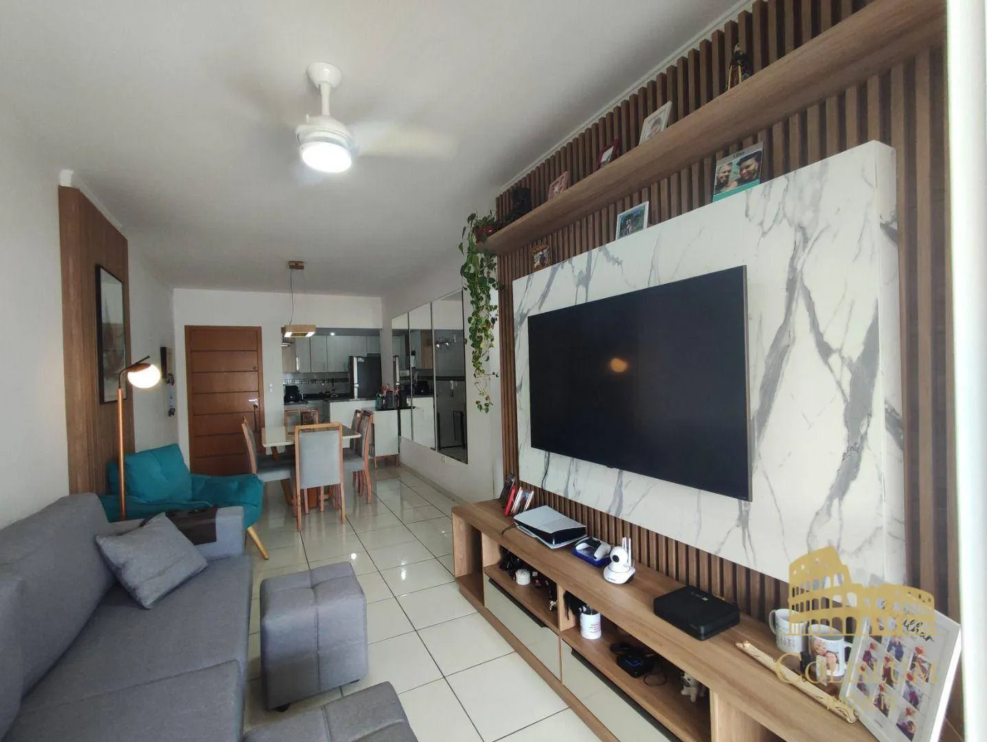 Imagem Apartamento com 2 dormitórios à venda, 75 m² por R$ 520.000,00 - Tupi - Praia Grande/SP