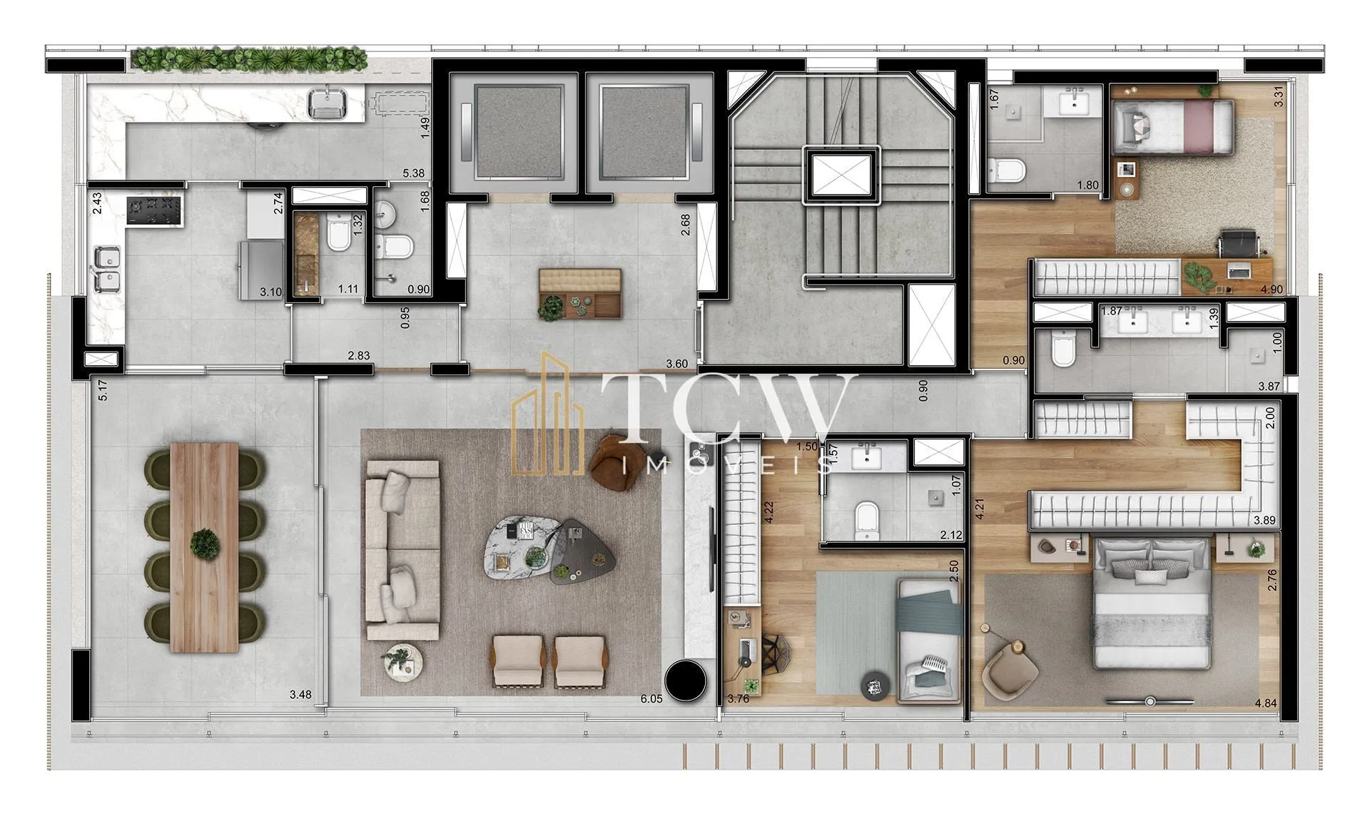 Imagem Apartamento à venda no bairro Vila Nova Conceição - São Paulo/SP, Zona Sul