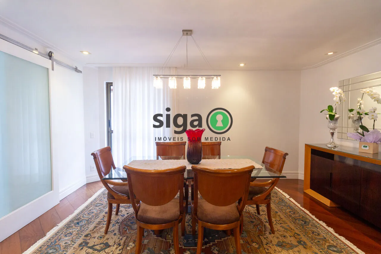 Imagem Apartamento de 272m² com 5 Quartos à Venda em Campo Belo!