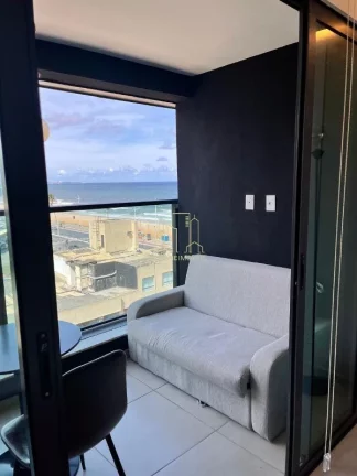 Imagem Studio reformado mobiliado com vista panorâmica para o mar varanda gourmet a venda em Armação