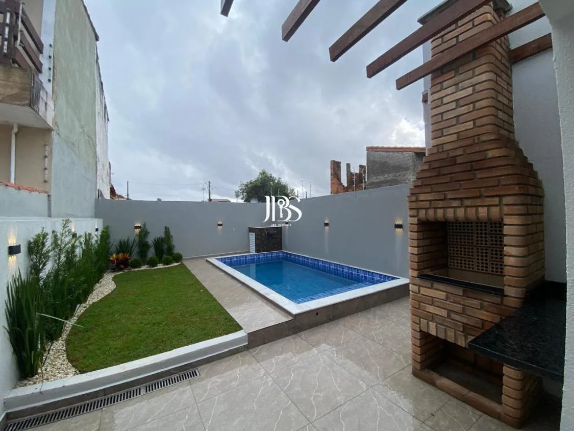 Imagem CASA NOVA COM PISCINA 2 DORM SENDO 1 SUITE ACEITA FINANCIAMENTO BANCÁRIO NO PARQUE AUGUSTO EM ITANHAÉM