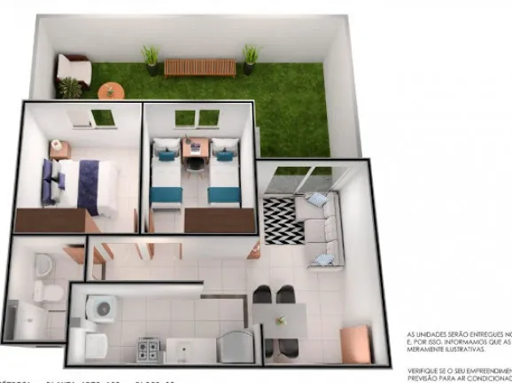 Imagem Apartamento com 2 Quartos à Venda, 41 m² em Santa Cruz - Rio De Janeiro