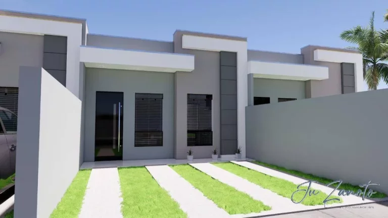 Imagem Casa com 2 Quartos sendo uma suíte.