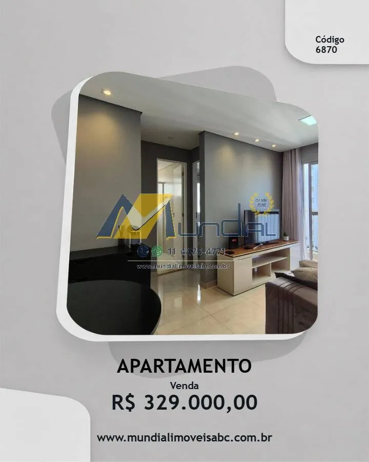 Foto do imóvel APARTAMENTO À VENDA NO CONDOMÍNIO CONQUISTA - SANTO ANDRÉ