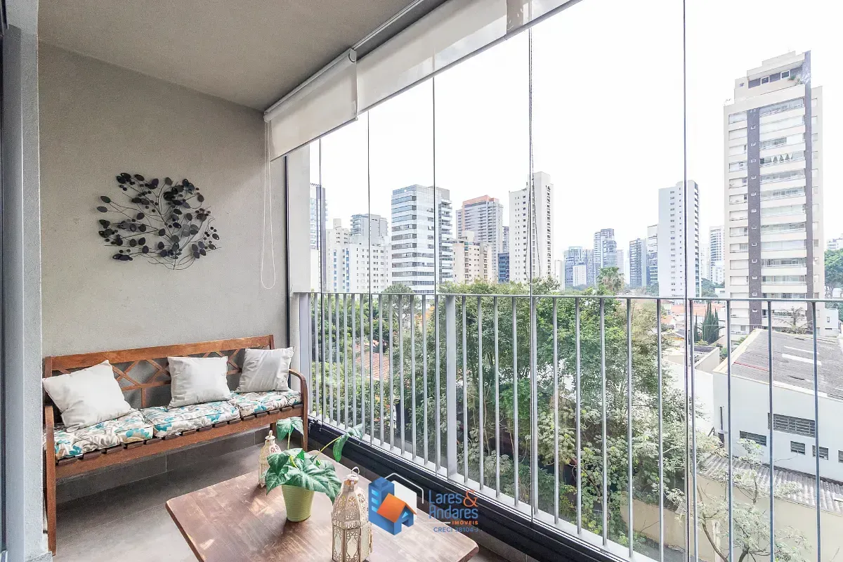 Foto do imóvel Apartamento para venda em Vila Olímpia com 1 quarto, 35m² em Avenida Doutor Cardoso de Melo