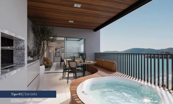 Imagem Apartamento com 3 quartos, Perequê - Porto Belo