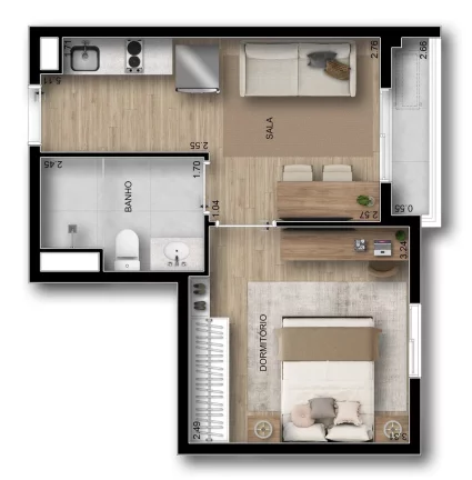 Imagem Apartamento à venda no bairro Vila Clementino - São Paulo/SP