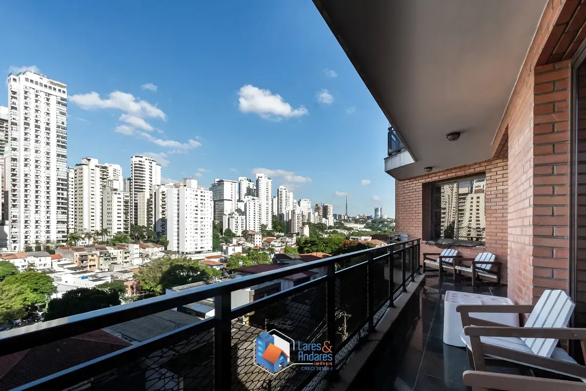 Imagem Apartamento para venda em Pacaembu com 4 quartos, sendo 2 suítes, 274m²