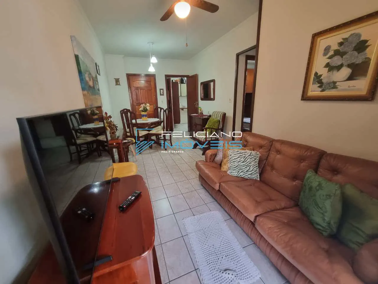 Imagem Apartamento com 2 quartos, Guilhermina, Praia Grande - R$ 410 mil, Cod: 7360