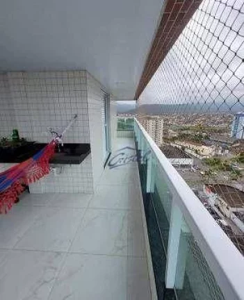 Imagem Apartamento com 3 dormitórios à venda, 110 m² por R$ 725.000,00 - Caiçara - Praia Grande/SP