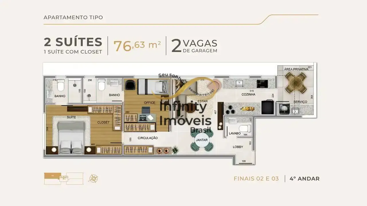 Imagem Breeze Funcionários - Apartamento à venda no bairro Funcionários - Belo Horizonte/MG