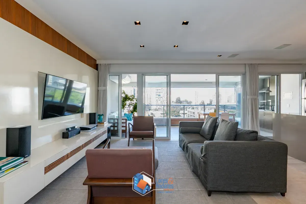 Foto do imóvel Apartamento para venda em Brooklin com 2 quartos, sendo 2 suítes, 138m² em Avenida Portugal