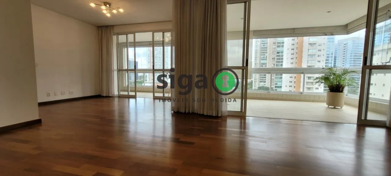 Imagem 238m² com varanda gourmet, 4 suítes e vista livre