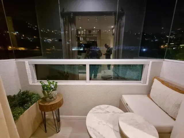Imagem Apartamento à venda em Santos-SP, Jabaquara: 2 quartos, 1 sala, 1 banheiro, 1 vaga de garagem, 43m². Adquira já!