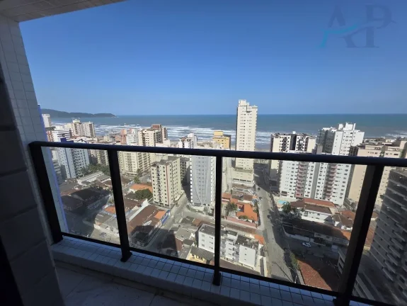 Imagem Apartamento em Praia Grande com 3 Dormitórios Vista Mar
