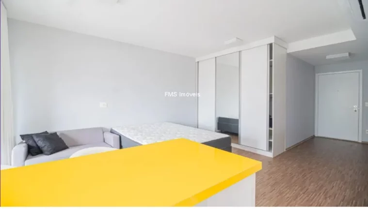 Imagem Studio para locação no Brooklin com 1 suíte, 1 banheiro, 1 vaga, 33m².