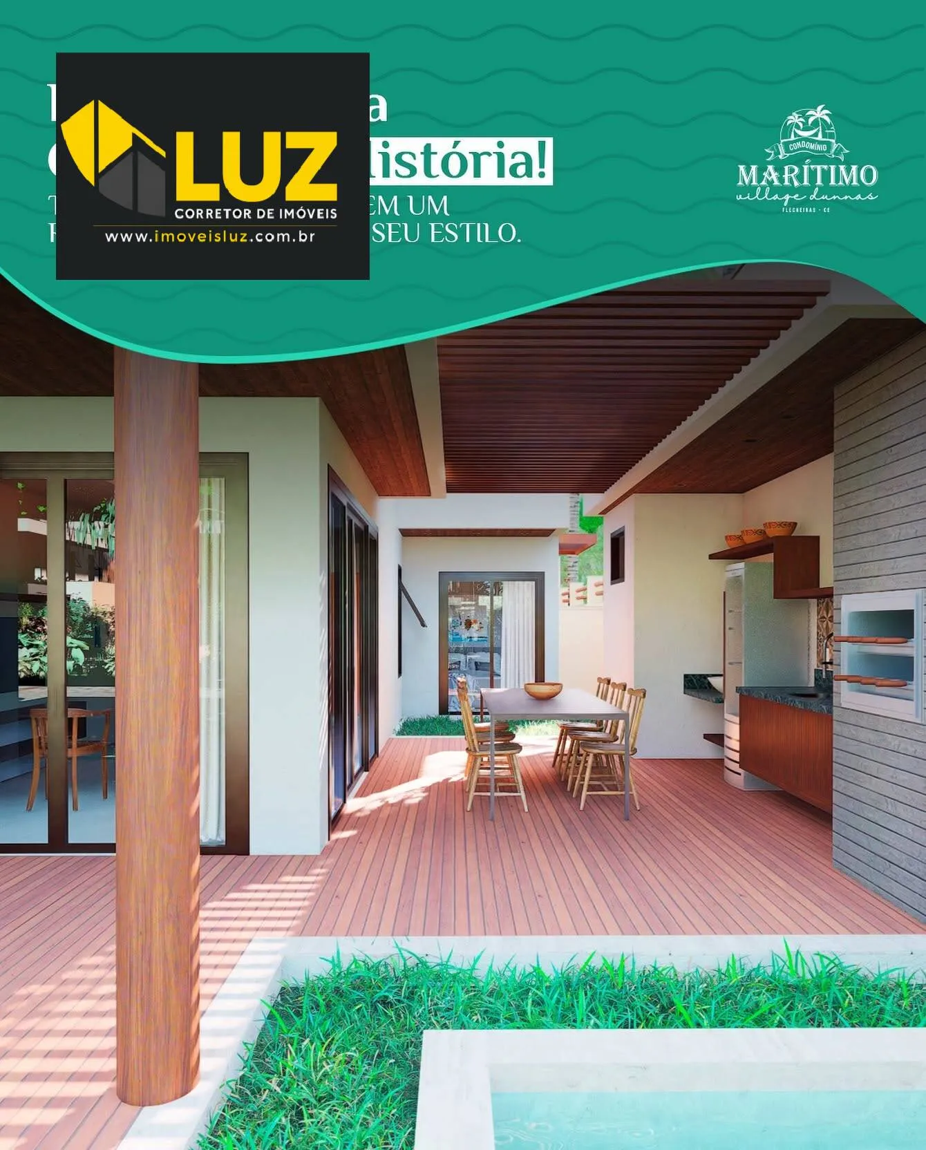 Imagem MARÍTIMO VILLAGE DUNNAS -Onde a exclusividade em Flecheiras