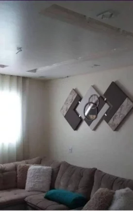 Imagem Cobertura com 2 dormitórios à venda, 105 m² por R$ 440.000,00 - Vila Alzira - Santo André/SP