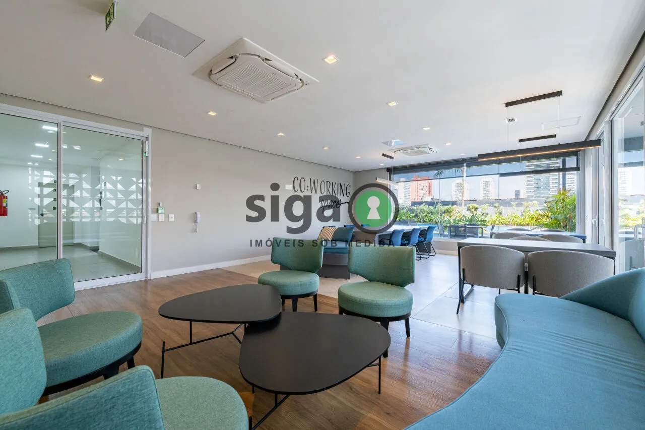 Imagem Apartamento á venda de 48m² mobiliado, 2 quartos (1 suíte) próximo Av Chucrizaidan
