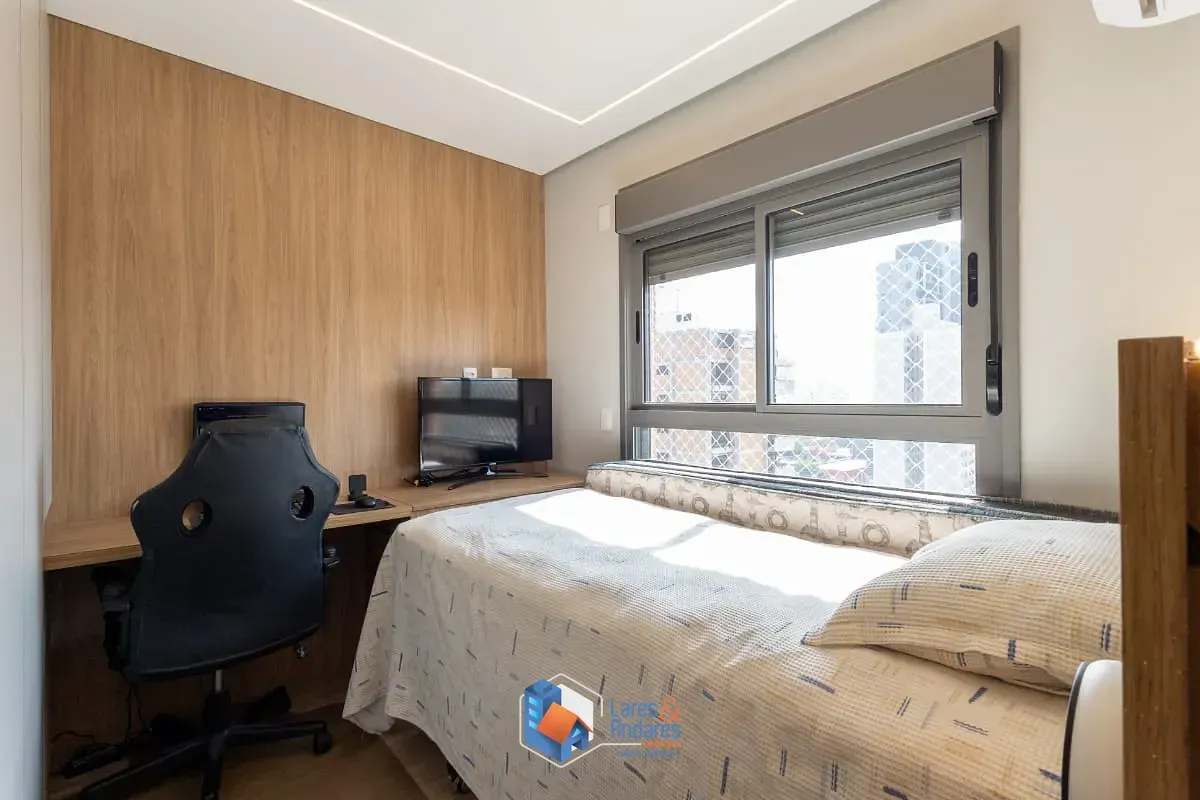 Imagem Apartamento para venda em Chácara Santo Antônio com 3 quartos, sendo 3 suítes, 120m²
