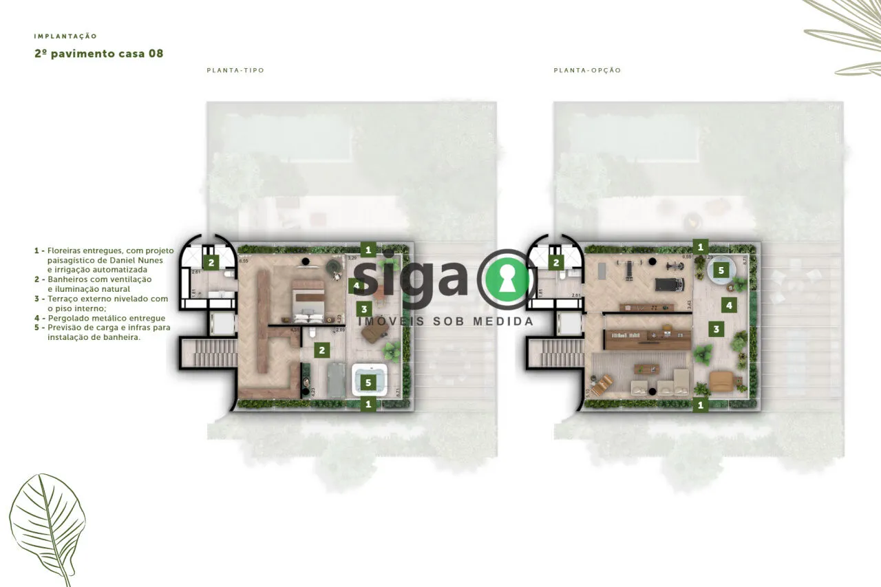 Imagem Casas em condomínio à Venda , no contrapiso, com 4 suites, a partir de 697m², entrega em 06/2026
