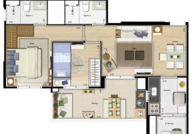 Imagem APARTAMENTO RESIDENCIAL em SÃO PAULO - SP, VILA MARIANA