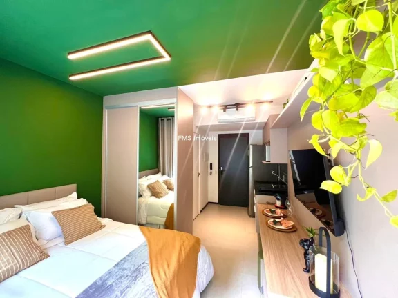 Imagem Apartamento para locação na Consolação, São Paulo-SP: 1 quarto, 1 banheiro, 22m² de área.