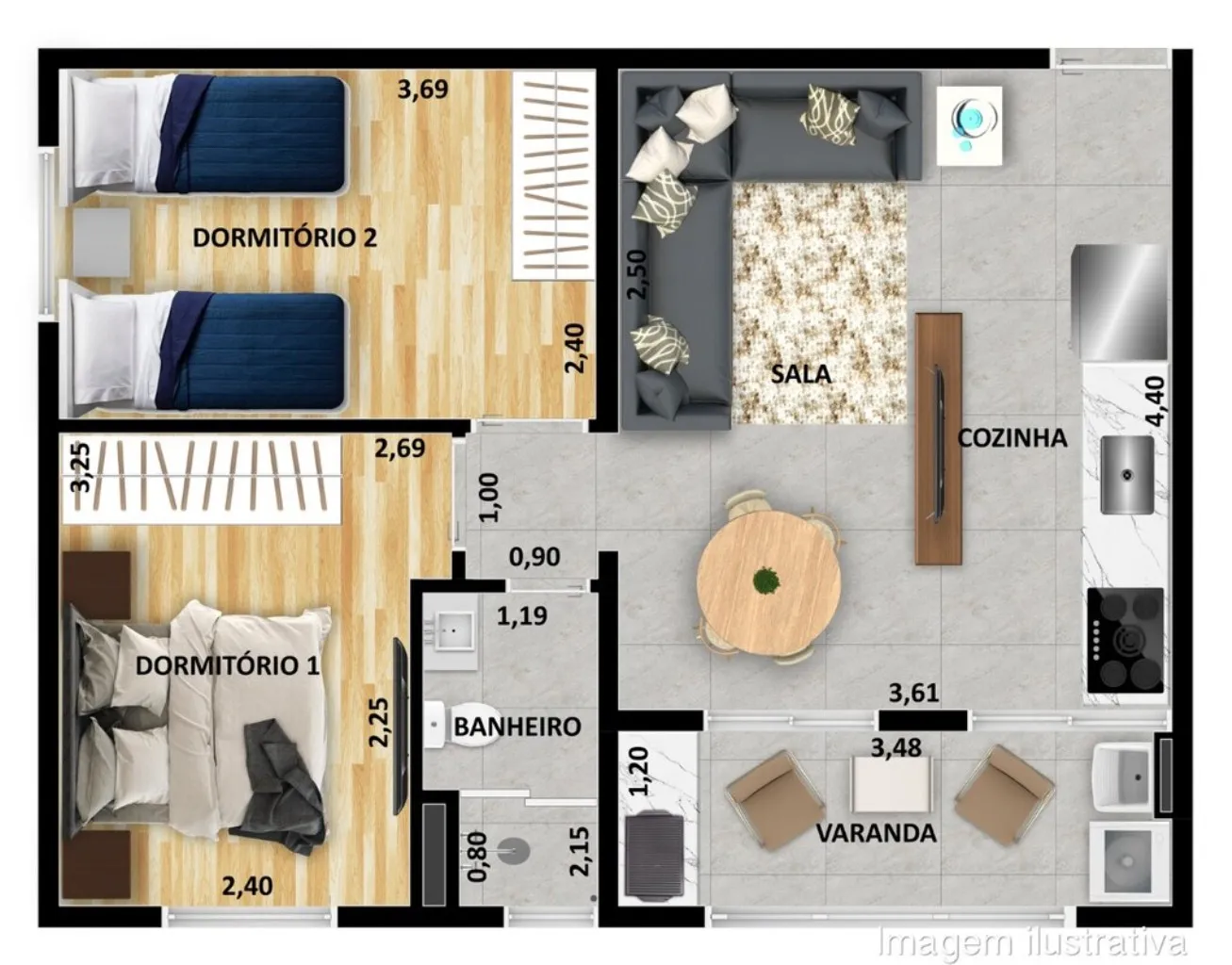 Imagem APARTAMENTO RESIDENCIAL em São Paulo - SP, Vila Ré