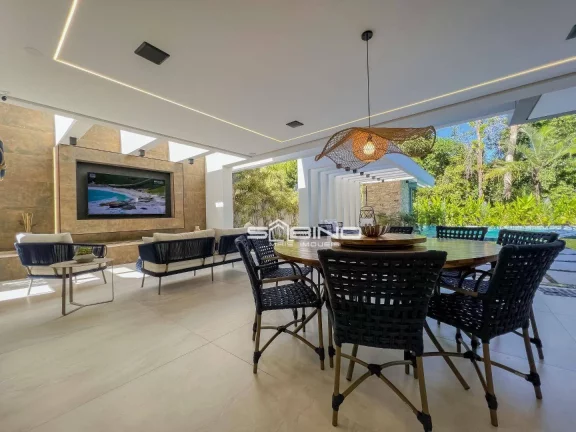 Imagem Belíssima casa à venda, com 6 dormitórios 6 Suítes 550m² - Riviera de São Lourenço - Bertioga SP