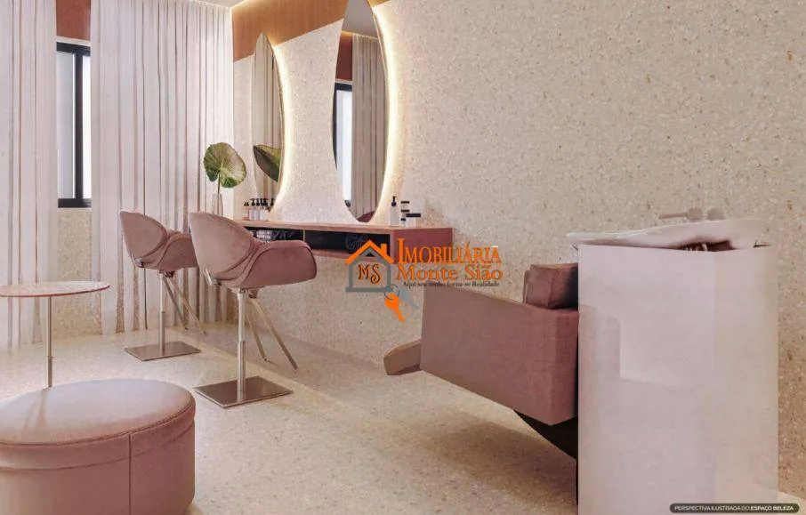 Imagem Apartamento com 2 dormitórios à venda, 50 m² por R$ 453.602,53 - Picanco - Guarulhos/SP