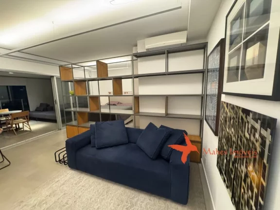 Imagem Imperdível: Apartamento com 1 quarto, 1 suíte, 1 sala, 2 banheiros, 1 vaga em Pinheiros, São Paulo-SP. 64m² de pura elegância!