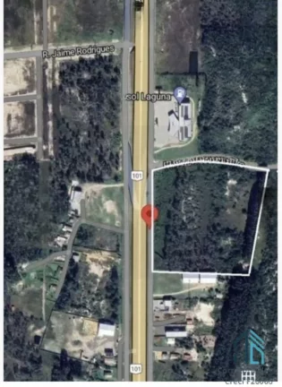 Foto do imóvel Terreno residencial/comercial/industrial, 40.000 mil m², próximo ao posto girassol, viaduto do bairro Estreito, em Laguna/SC.