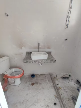 Imagem Apartamento novo na praia do morro, composto por 3 quartos sendo 1 suíte, sala estar/jantar, banheiro social, varanda, cozinha, área de serviço 1 vaga