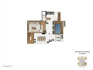 Imagem Apartamento de luxo com 3 quartos e 3 suítes no Condomínio Gióia Aclimação em São Paulo-SP, 124m², 4 banheiros e 3 vagas. Venha conferir!