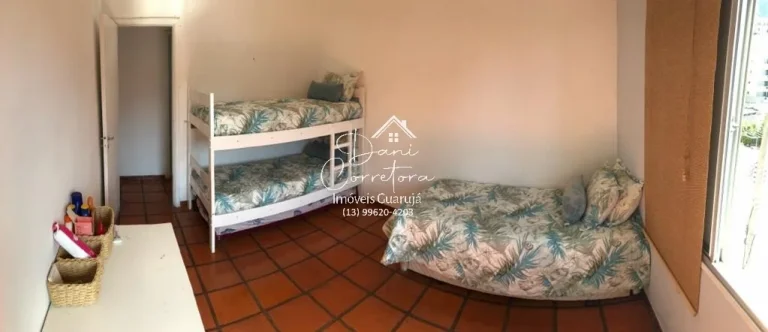 Imagem Apartamento à venda na Enseada, Guarujá-SP: 3 quartos, 2 salas, 2 banheiros, 1 vaga de garagem - 70,00 m² de área.