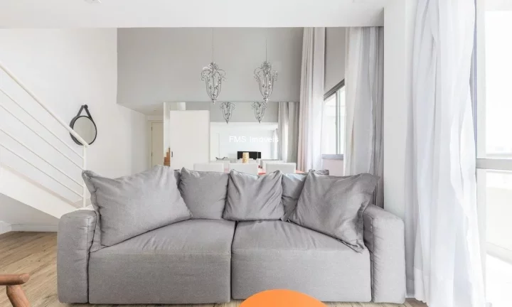 Imagem Apartamento à venda no Brooklin Paulista com 2 suítes, 2 vagas, 100m² de área.