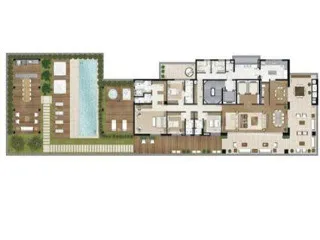 Imagem CONDOMÍNIO MARQUISE IBIRAPUERA , APARTMENT IN SAO PAULO, apartment in sao Paulo Brazil, apartamento 4 quartos em Ibirapuera São Paulo SP