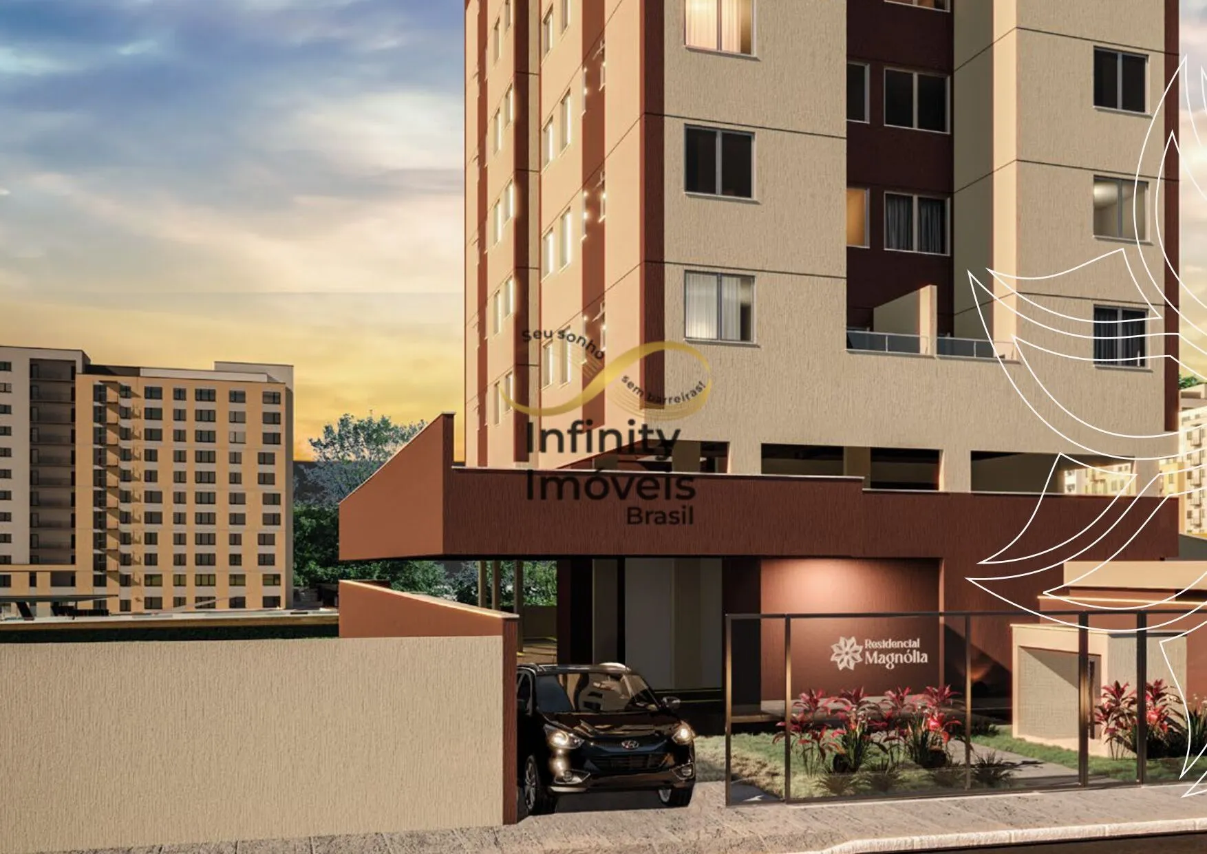 Imagem RESIDENCIAL MAGNOLIA - Apartamento à venda no bairro Nova Suíça - Belo Horizonte/MG