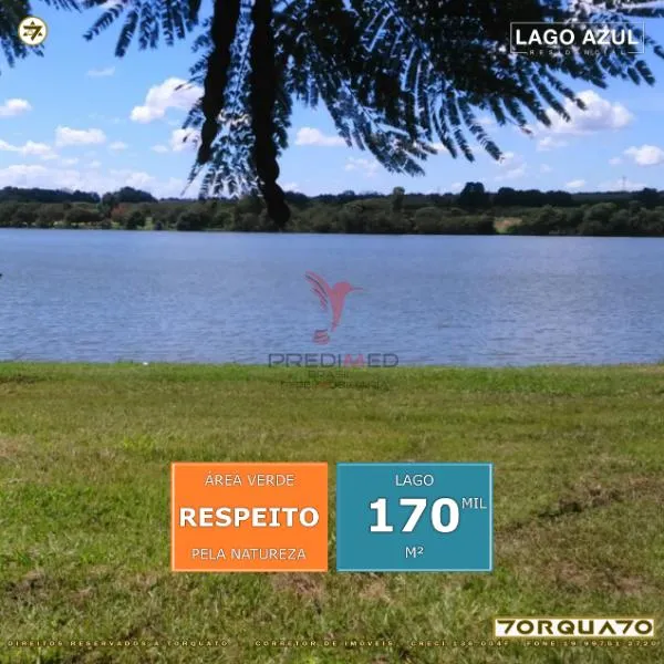 Imagem Residencial Lago Azul - Lote de 500 m²