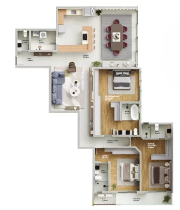 Imagem Oceean - Breve Lançamento - Apartamento à venda no bairro Cabeçudas - Itajaí/SC