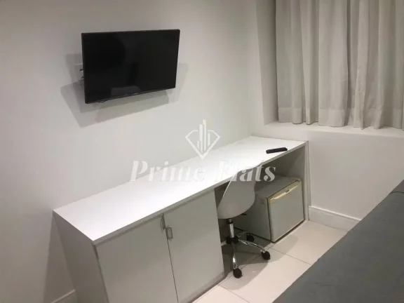 Imagem Flat disponível para locação no Transamérica Prime International Plaza no Jardim Paulista, com 45m², 1 dormitório e 1 vaga