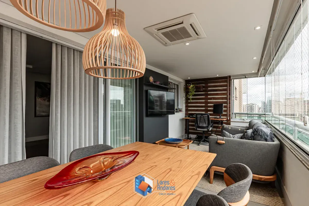 Imagem Apartamento para venda em Vila Gertrudes com 3 quartos, sendo 3 suítes, 147m²