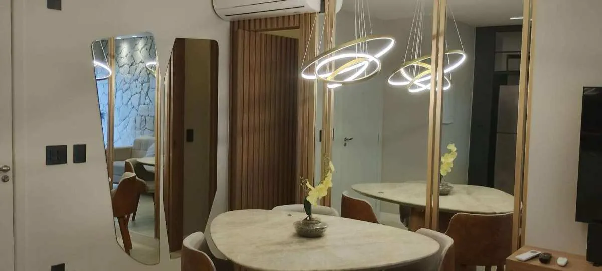 Imagem Apartamento Garden para alugar, no Condomínio vista do Joanes em Lauro de Freitas, Buraquinho, com 2 quartos, 199m2
