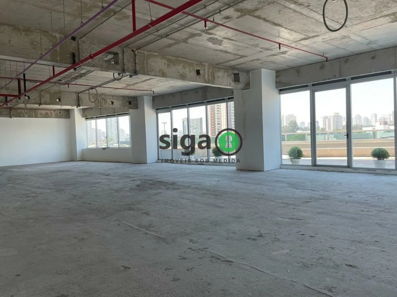 Imagem Torre Alpha Nações unidas - 282m2 Interna- 480,4m2 Externa- ARÉA TOTAL 762m2