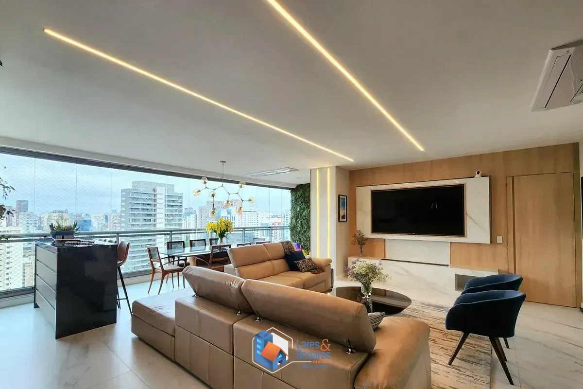 Foto do imóvel Apartamento para venda em Itaim Bibi com 2 quartos, sendo 2 suítes, 134m² em Rua João Cachoeira