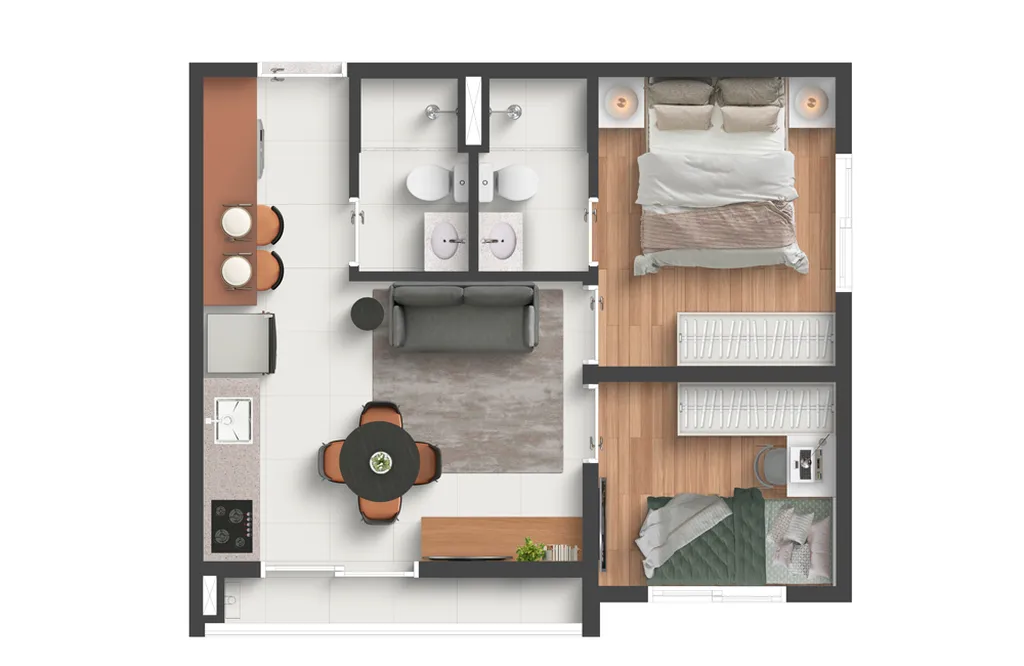Imagem Nurban Praça da Árvore - Residencial - Nurban Praça da Árvore - Residencial