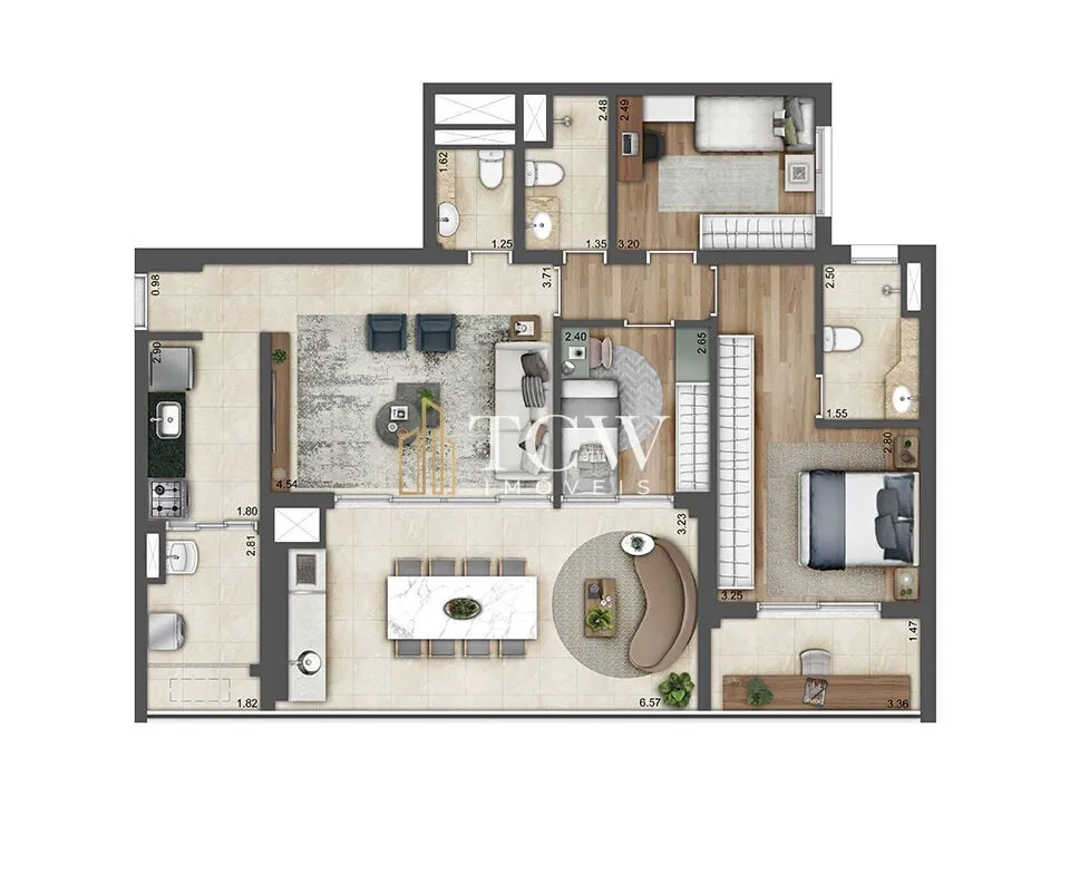 Imagem Apartamento à Venda | 126 m² | Brás, São Paulo/SP