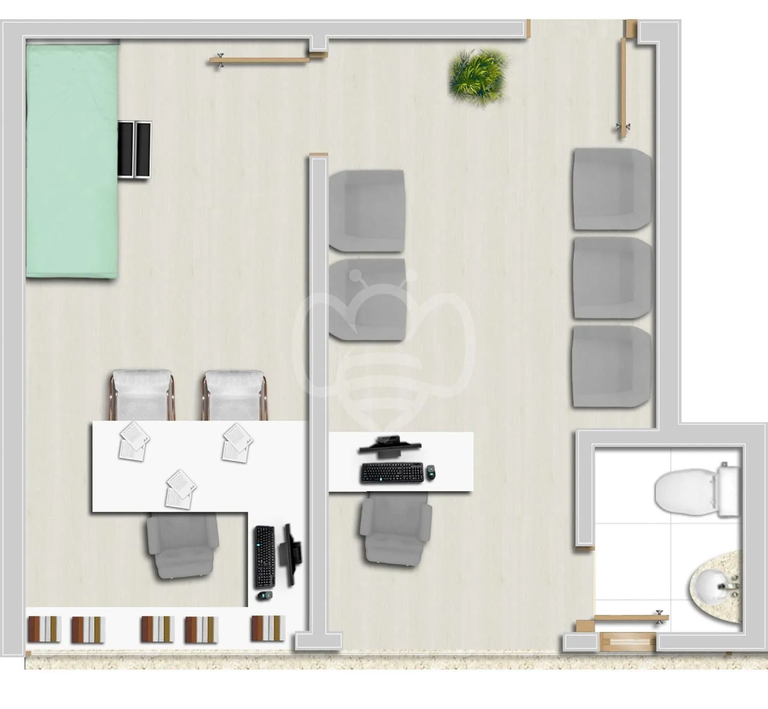 Imagem Conjunto/Sala para Venda - 29m², 0 dormitórios, Santana