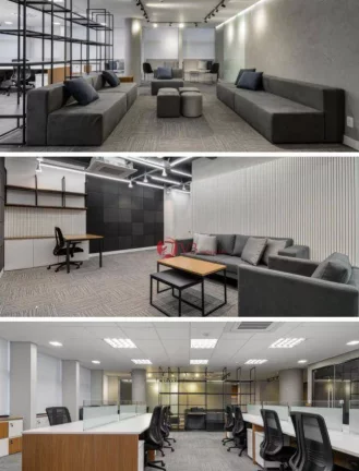 Imagem Andar Corporativo para alugar, 330 m por R$ 46.000,00/mês - Cidade Monções - São Paulo/SP